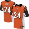 Men’s Cincinnati Bengals #24 Adam Jones Orange Alternate NFL Nike Elite Jersey