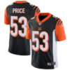Nike Cincinnati Bengals #53 Billy Price Black Team Color Men’s Stitched NFL Vapor Untouchable Limited Jersey