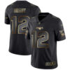 Patriots #12 Tom Brady Black Gold Men’s Stitched Football Vapor Untouchable Limited Jersey