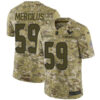 Nike Texans #59 Whitney Mercilus Camo Men’s Stitched NFL Limited 2018 Salute To Service Jersey