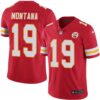 Nike Kansas City Chiefs #19 Joe Montana Red Team Color Men’s Stitched NFL Vapor Untouchable Limited Jersey