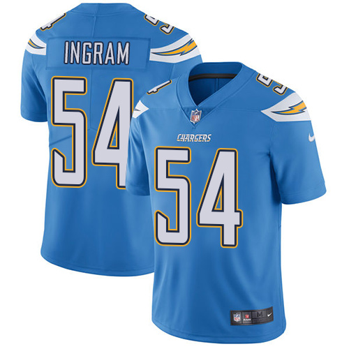 Nike San Diego Chargers #54 Melvin Ingram Electric Blue Alternate Men’s Stitched NFL Vapor Untouchable Limited Jersey