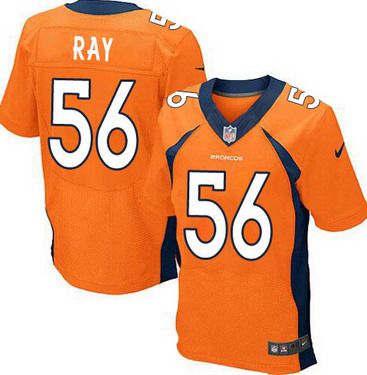Men’s Denver Broncos #56 Shane Ray 2013 Nike Orange Elite Jersey