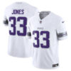 Men’s Minnesota Vikings #33 Aaron Jones White F.U.S.E. Winter Warrior Limited Football Stitched Jersey
