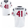 Men’s 2017 NFL Draft Houston Texans #41 Zach Cunningham White Road Stitched NFL Nike Elite Jersey