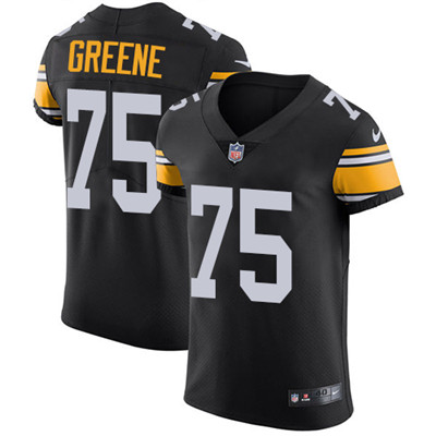 Nike Steelers #75 Joe Greene Black Alternate Men’s Stitched NFL Vapor Untouchable Elite Jersey