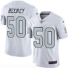 Men’s Oakland Raiders #50 Ben Heeney White 2016 Color Rush Stitched NFL Nike Limited Jersey