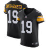 Nike Steelers #19 JuJu Smith-Schuster Black Alternate Men’s Stitched NFL Vapor Untouchable Elite Jersey