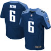 Nike Titans #6 Brett Kern Navy Blue Alternate Men’s Stitched NFL Elite Jersey