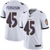 Ravens #45 Jaylon Ferguson White Men’s Stitched Football Vapor Untouchable Limited Jersey