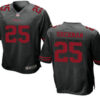 Men’s San Francisco 49ers #25 Richard Sherman Black Alternate Stitched NFL Nike Elite Jersey