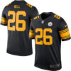 Men’s Pittsburgh Steelers #26 Le’Veon Bell Nike Black Color Rush Legend Jersey