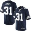 Men’s Dallas Cowboys #31 Byron Jones Navy Blue Team Color NFL Nike Game Jersey