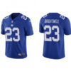 Men’s New York Giants #23 Gary Brightwell Blue Vapor Untouchable Limited Stitched Jersey
