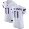 Men’s Nike Minnesota Vikings #11 Laquon Treadwell White Stitched NFL Vapor Untouchable Elite Jersey