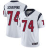 Texans #74 Max Scharping White Men’s Stitched Football Vapor Untouchable Limited Jersey