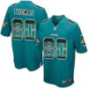 Nike Jaguars #80 Julius Thomas Teal Green Team Color Men’s Stitched NFL Limited Strobe Jersey