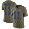 Nike Dallas Cowboys #11 Cole Beasley Olive Men’s Stitched NFL Limited 2017 Salute To Service Jersey