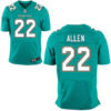 Men’s Miami Dolphins #22 Nate Allen Green Team Color Stitched NFL Nike Elite Jersey