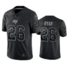 Men’s Tampa Bay Buccaneers #26 Logan Ryan Black Reflective Limited Stitched Jersey