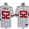 Size 60 4XL-Patrick Willis San Francisco 49ers #52 White Stitched Nike Elite NFL Jerseys