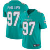 Nike Miami Dolphins #97 Jordan Phillips Aqua Green Team Color Men’s Stitched NFL Vapor Untouchable Limited Jersey