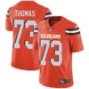 Nike Cleveland Browns #73 Joe Thomas Orange Alternate Men’s Stitched NFL Vapor Untouchable Limited Jersey