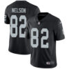 Nike Oakland Raiders #82 Jordy Nelson Black Team Color Men’s Stitched NFL Vapor Untouchable Limited Jersey