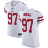 49ers #97 Nick Bosa White Men’s Stitched Football Vapor Untouchable Elite Jersey