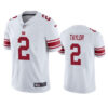 Men’s New York Giants #2 Tyrod Taylor White Vapor Untouchable Limited Stitched Jersey