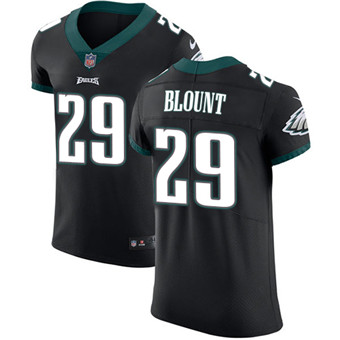 Men’s Nike Philadelphia Eagles #29 LeGarrette Blount Black Alternate Stitched NFL Vapor Untouchable Elite Jersey