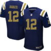 Men’s New York Jets #12 Joe Namath Navy Blue Alternate NFL Nike Elite Jersey