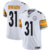 Men’s Pittsburgh Steelers #31 Daijun Edwards White Vapor Untouchable Limited Football Stitched Jersey