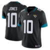 Men’s Jacksonville Jaguars #10 Mac Jones Black Vapor Untouchable Limited Football Stitched Jersey