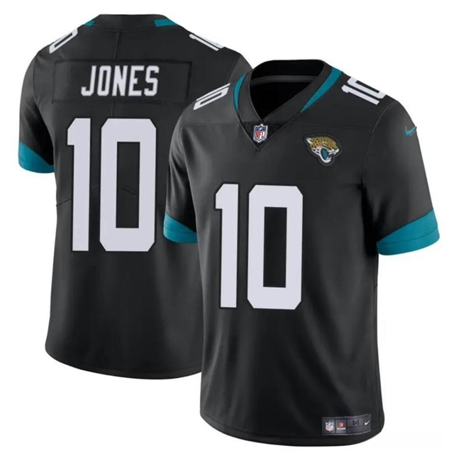 Men’s Jacksonville Jaguars #10 Mac Jones Black Vapor Untouchable Limited Football Stitched Jersey