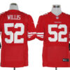 Size 60 4XL-Patrick Willis San Francisco 49ers #52 Red Stitched Nike Elite NFL Jerseys