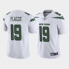 Men’s New York Jets #19 Joe Flacco White Vapor Limited Stitched Jersey