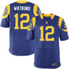 Nike Los Angeles Rams #12 Sammy Watkins Royal Blue Alternate Men’s Stitched NFL Elite Jersey