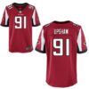 Men’s Atlanta Falcons #91 Courtney Upshaw Red Team Color NFL Nike Elite Jersey