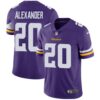 Nike Minnesota Vikings #20 Mackensie Alexander Purple Team Color Men’s Stitched NFL Vapor Untouchable Limited Jersey