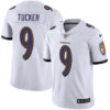 Nike Baltimore Ravens #9 Justin Tucker White Men’s Stitched NFL Vapor Untouchable Limited Jersey
