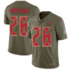 Buccaneers #26 Sean Murphy-Bunting Olive Men’s Stitched Football Limited 2017 Salute To Service Jersey