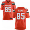 Men’s 2017 NFL Draft Cleveland Browns #85 David Njoku Orange Alternate Stitched NFL Nike Elite Jersey