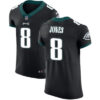 Men’s Nike Philadelphia Eagles #8 Donnie Jones Black Alternate Stitched NFL Vapor Untouchable Elite Jersey