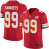 Chiefs #99 Khalen Saunders Red Team Color Men’s Stitched Football Vapor Untouchable Limited Jersey