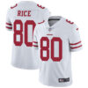 Nike San Francisco 49ers #80 Jerry Rice White Men’s Stitched NFL Vapor Untouchable Limited Jersey