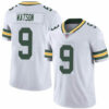 Men’s Green Bay Packers #9 Christian Watson White Vapor Untouchable Limited Stitched Football Jersey