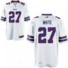 Men’s 2017 NFL Draft Buffalo Bills #27 Tre’Davious White White Road Stitched NFL Nike Elite Jersey