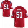 Men’s New England Patriots #51 David Harris Red Alternate Stitched NFL Nike Game Jersey