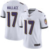 Nike Baltimore Ravens #17 Mike Wallace White Men’s Stitched NFL Vapor Untouchable Limited Jersey